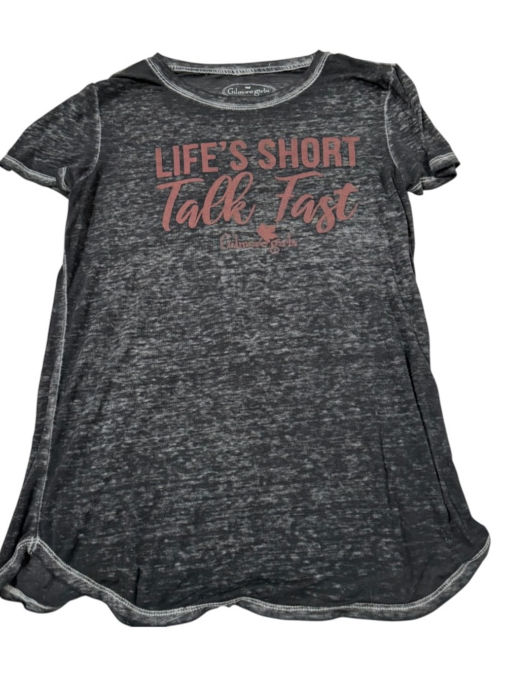 Maurices Gilmore Girls Life's Short Talk Fast Graphic Tee Women's XS